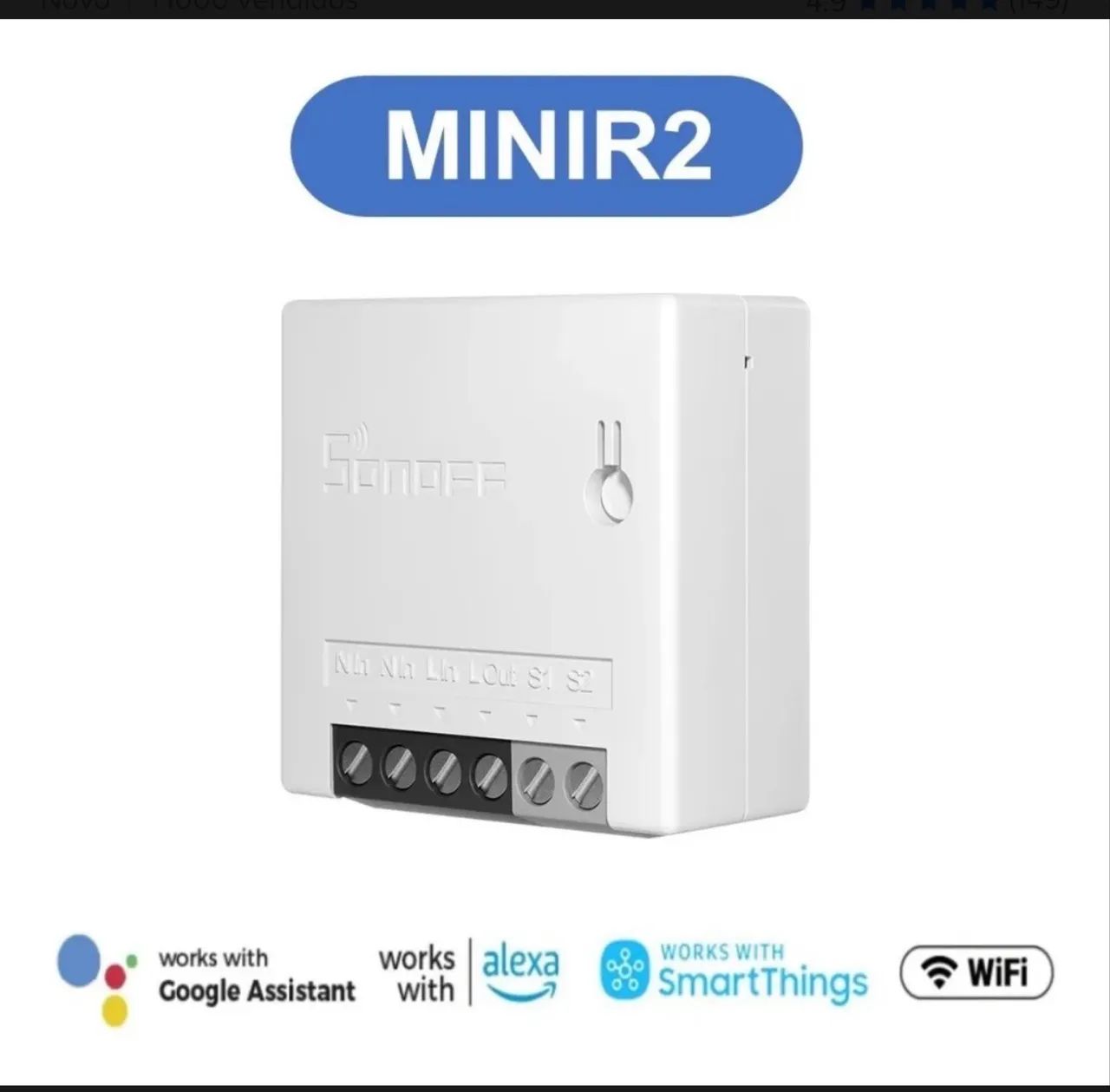 Sonoff mini interruptor inteligente  - Foto 4
