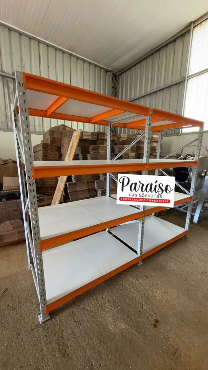 mini porta pallet para 500kg por nível - ja com madeiras !