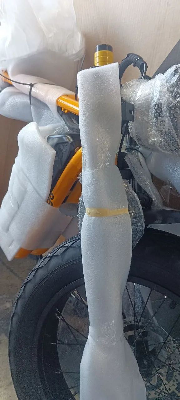 Bicicleta STREET GO S12 amarelo 750w - Foto 6