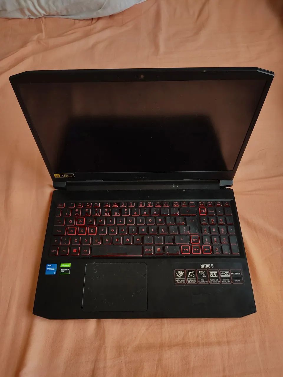 Notebook gamer - nitro 5 I5 de 11° geração