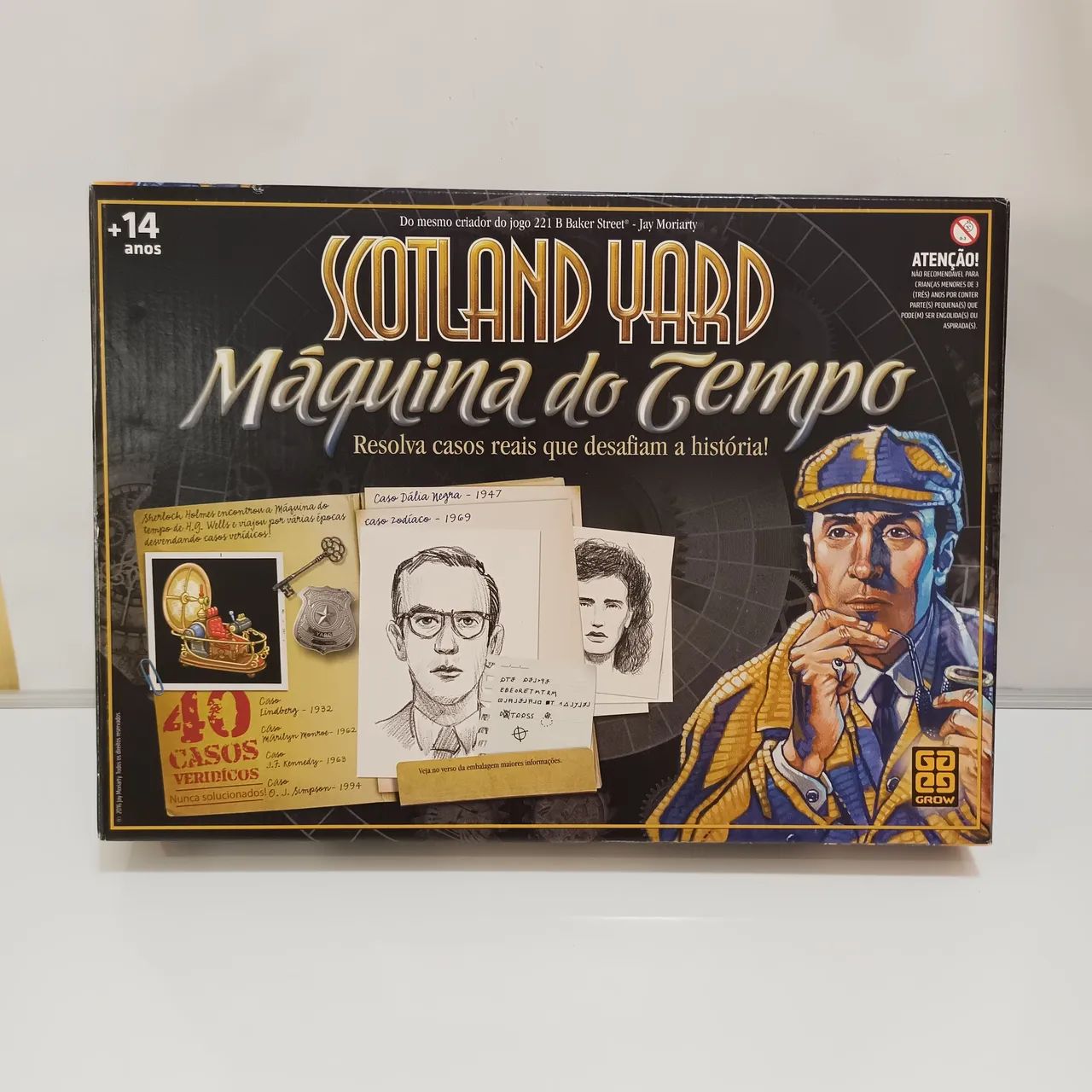 Jogo scotland yard máquina do tempo 