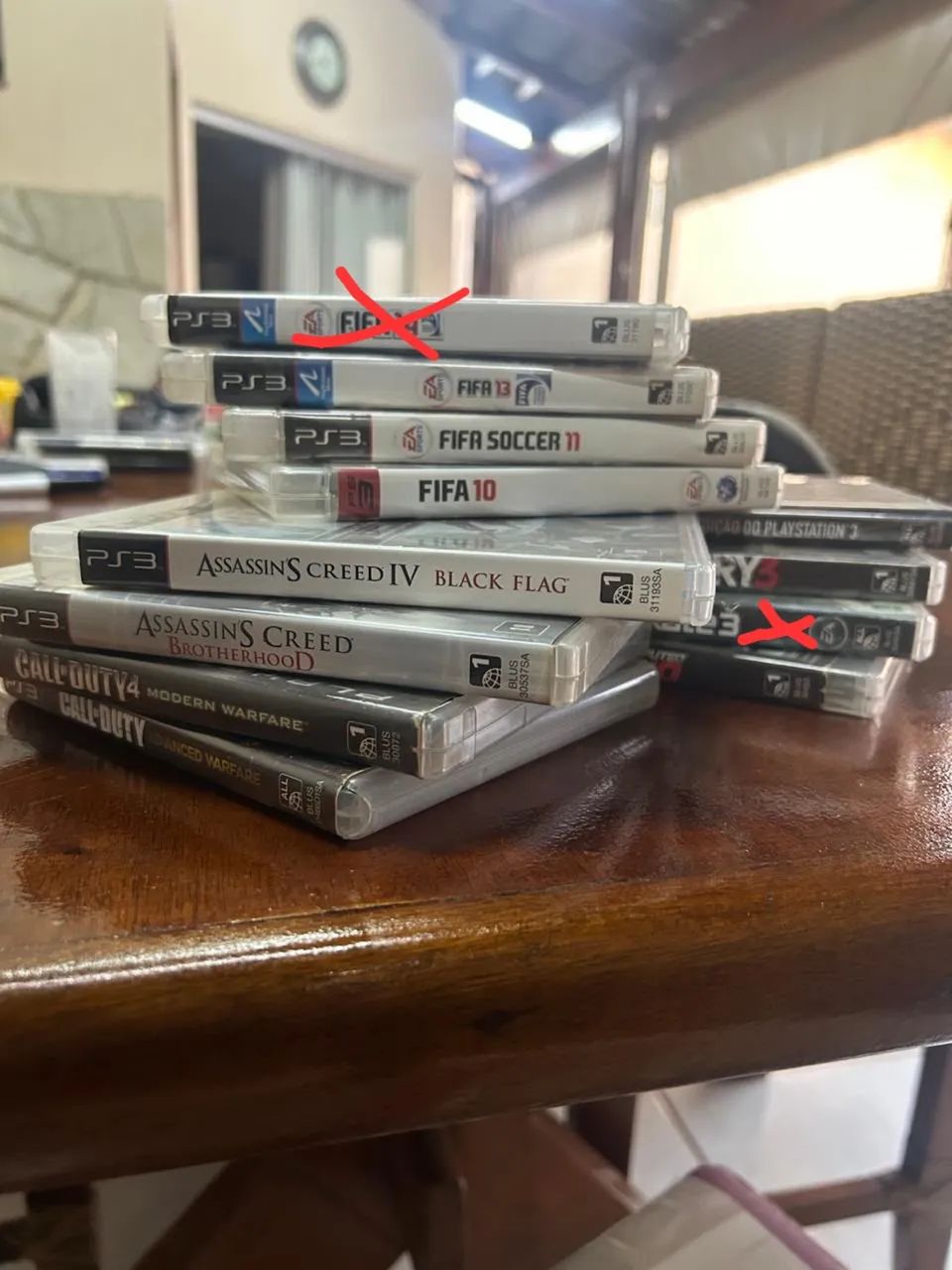 Lote de Jogos de Ps3