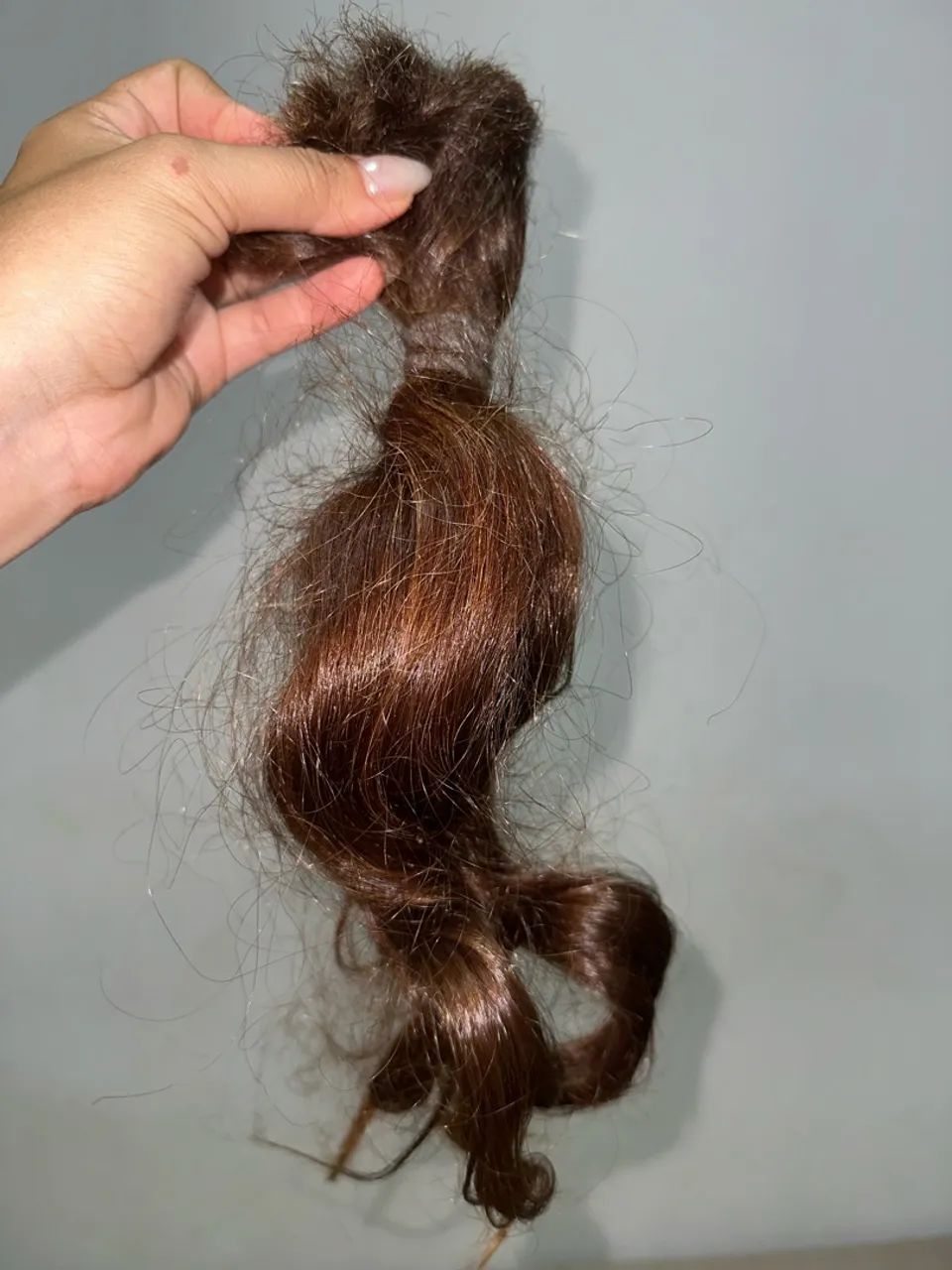 Cabelo 100% humano para acabamento 