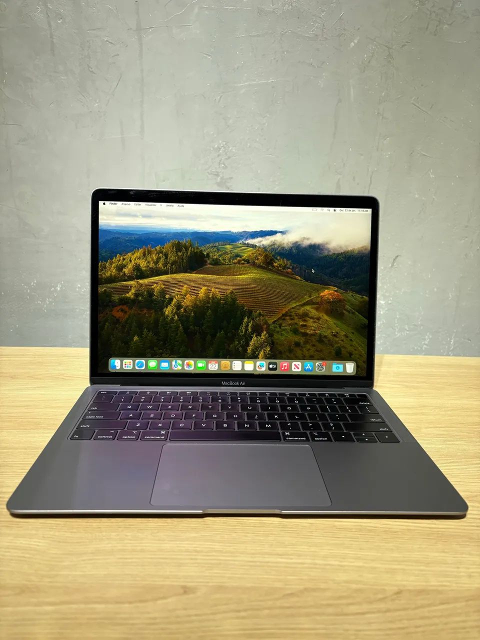 MacBook Air 2019 13 polegadas, 128 gb ssd 8 gb ram bateria