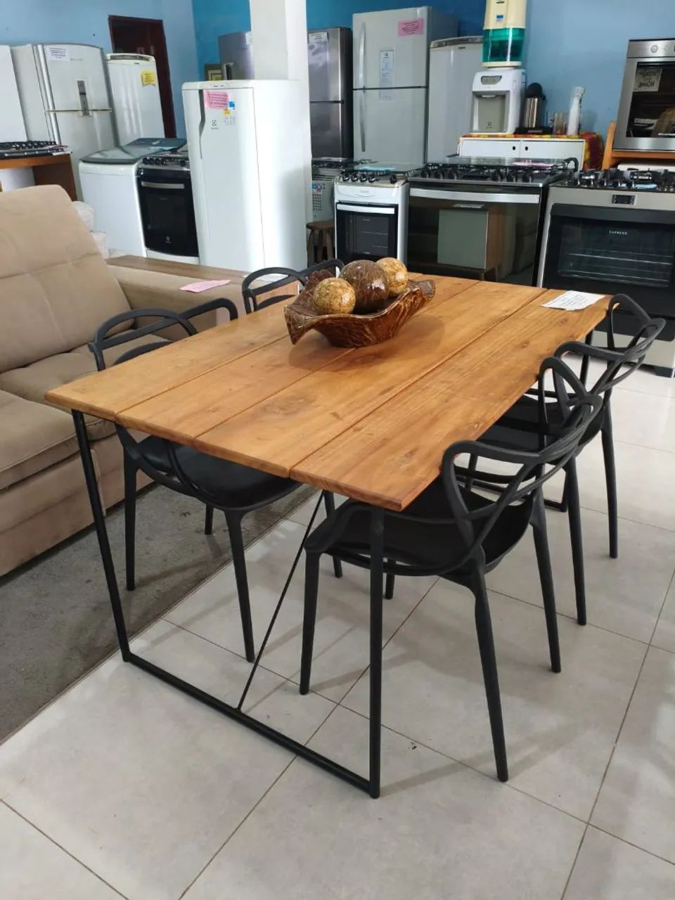 Mesa com 4 cadeiras alegra  - Foto 5