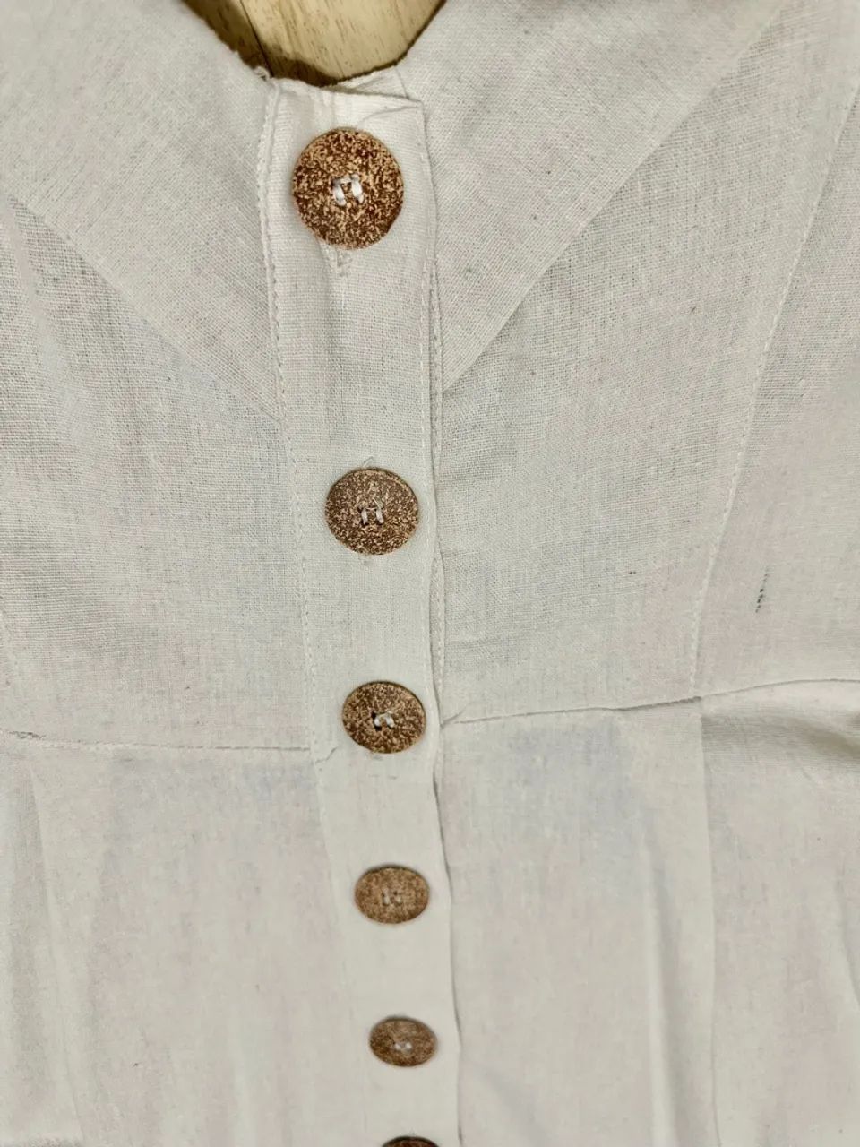 Vestido Midi com Linho - Foto 2