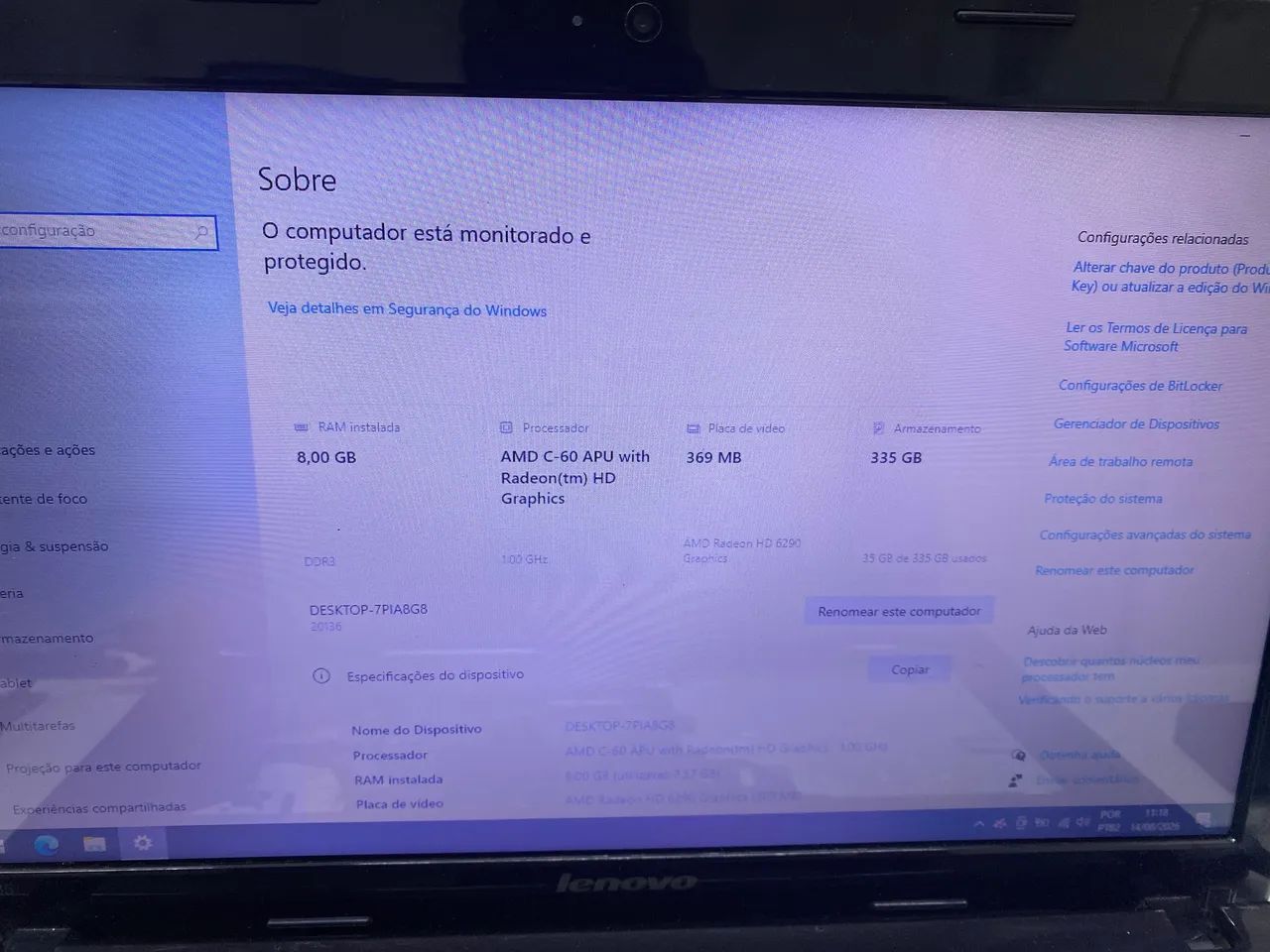 Promoção Notebook Lenovo