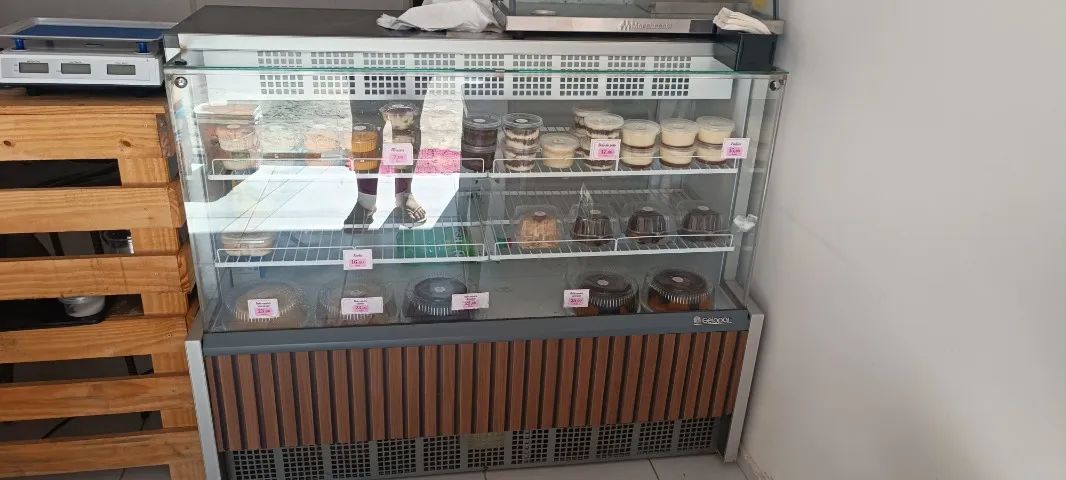 Vitrine refrigerada 220 semi nova funcionando certinho 