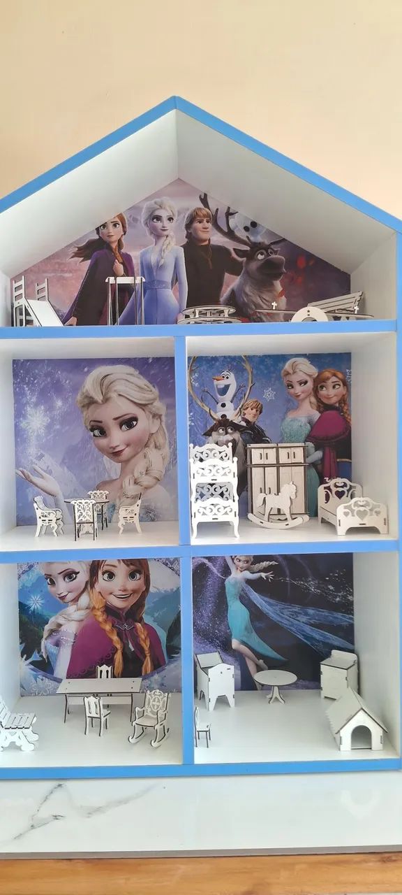 Casinha de boneca MDF - Foto 3