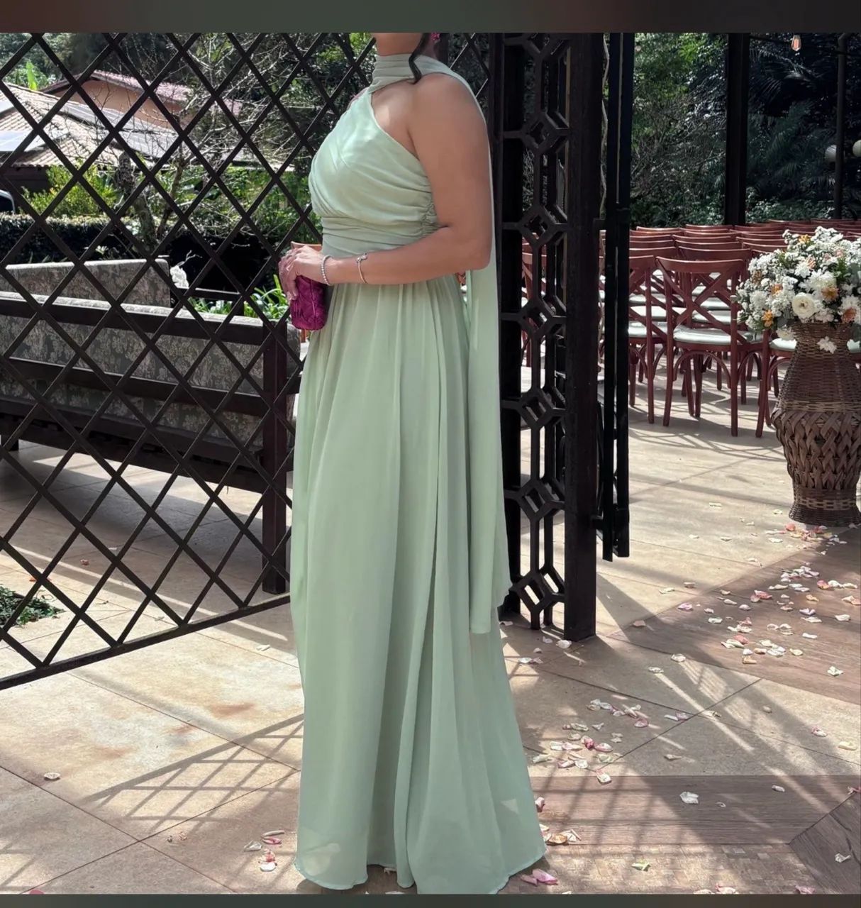 Vestido verde madrinha  - Foto 2