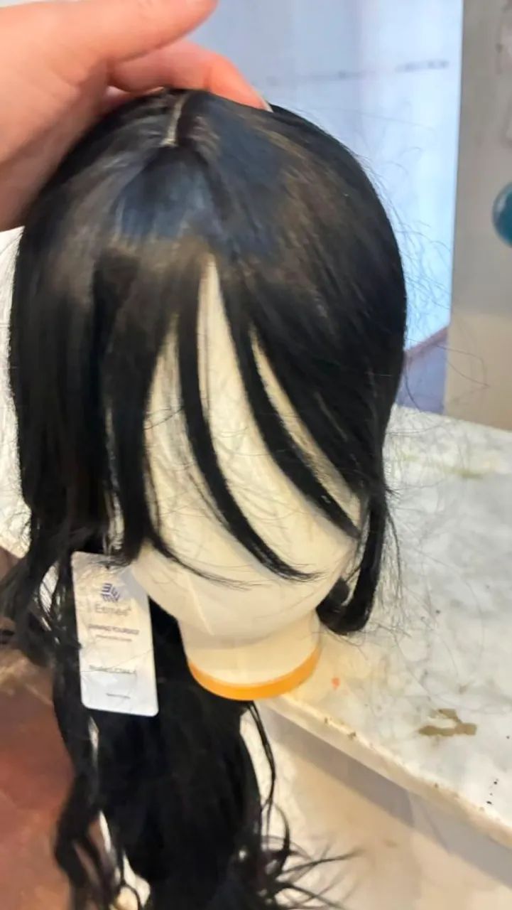 Wig lace bio orgânica 65cm - Foto 4