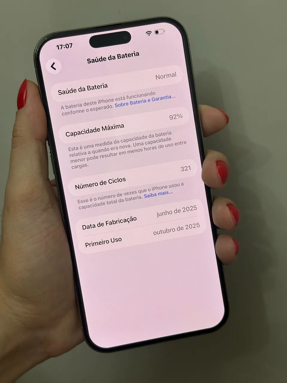 Iphone 16 Pro Max 92% C/ garantia Apple - Foto 5