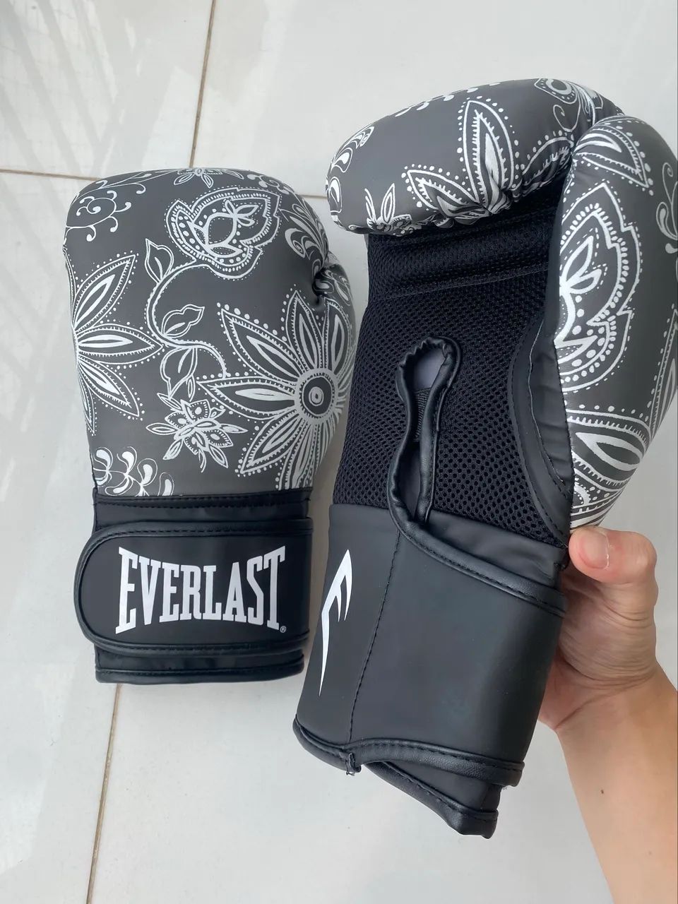 Luva Spark Everlast Boxe/ Muay Thai 14oz - Foto 3