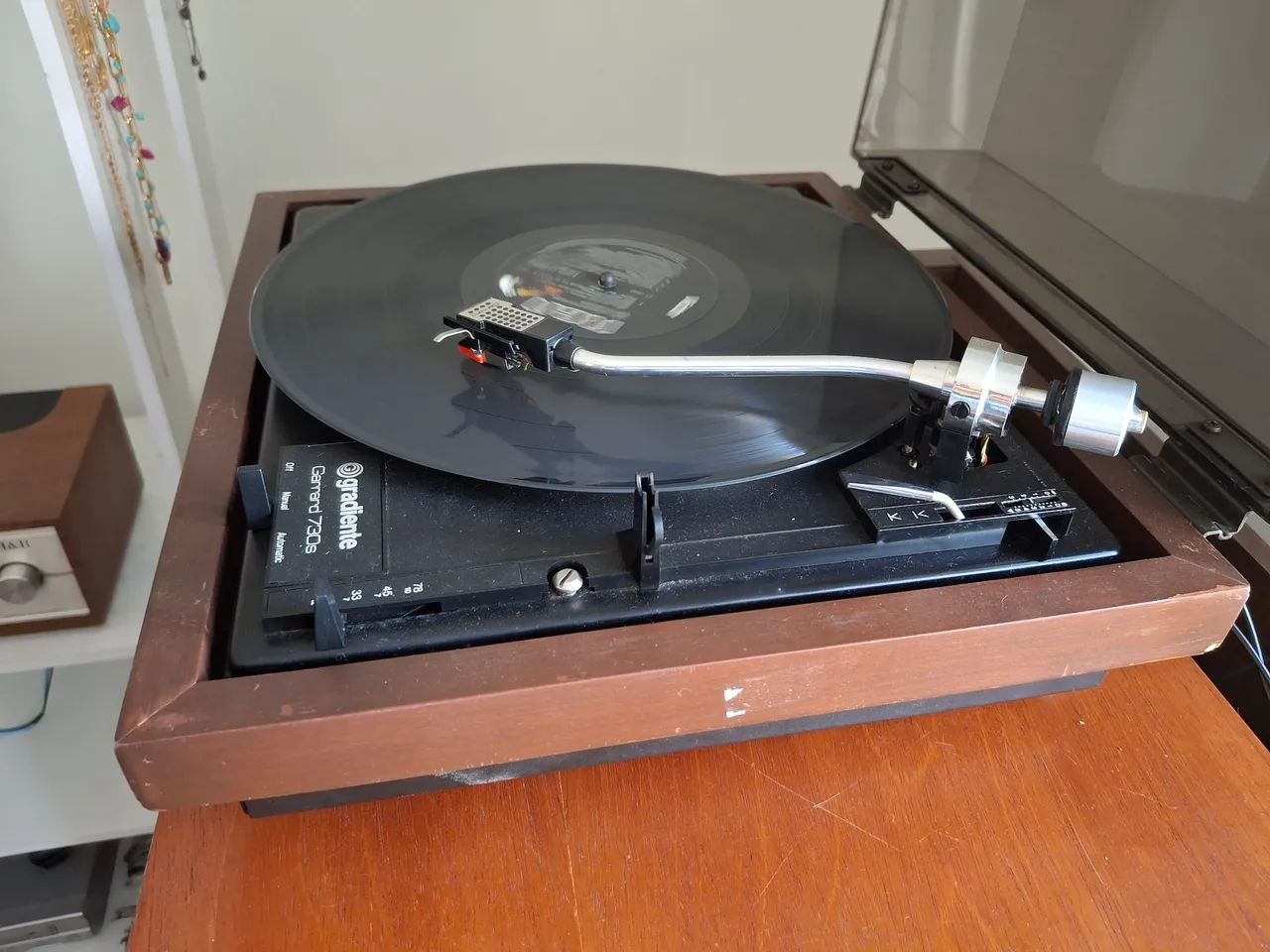 Toca Discos Gradiente Garrard 730s automático funcionando  - Foto 5