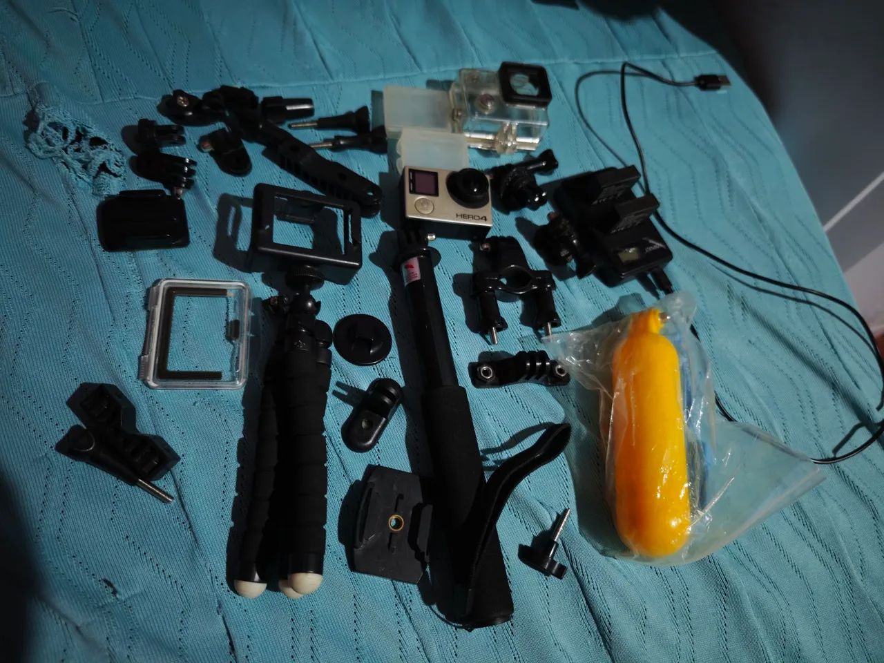 Gopro 4 com acessórios 