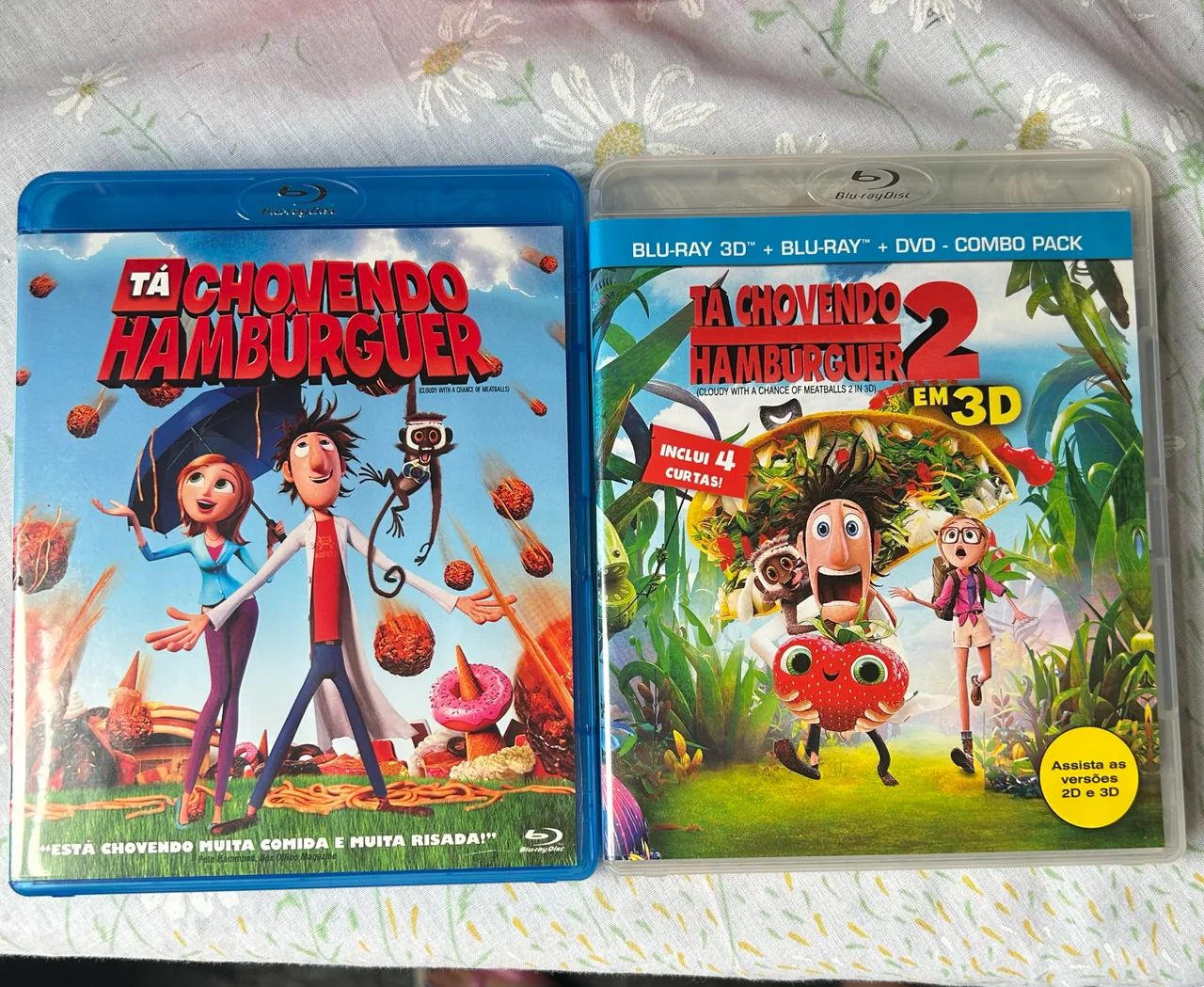 Blu-rays Tá chovendo Hambúrguer 