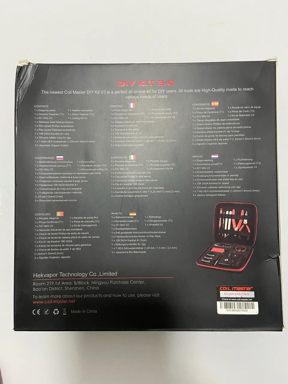 Coil Master Kit Diy V3.0 - Original - Foto 4