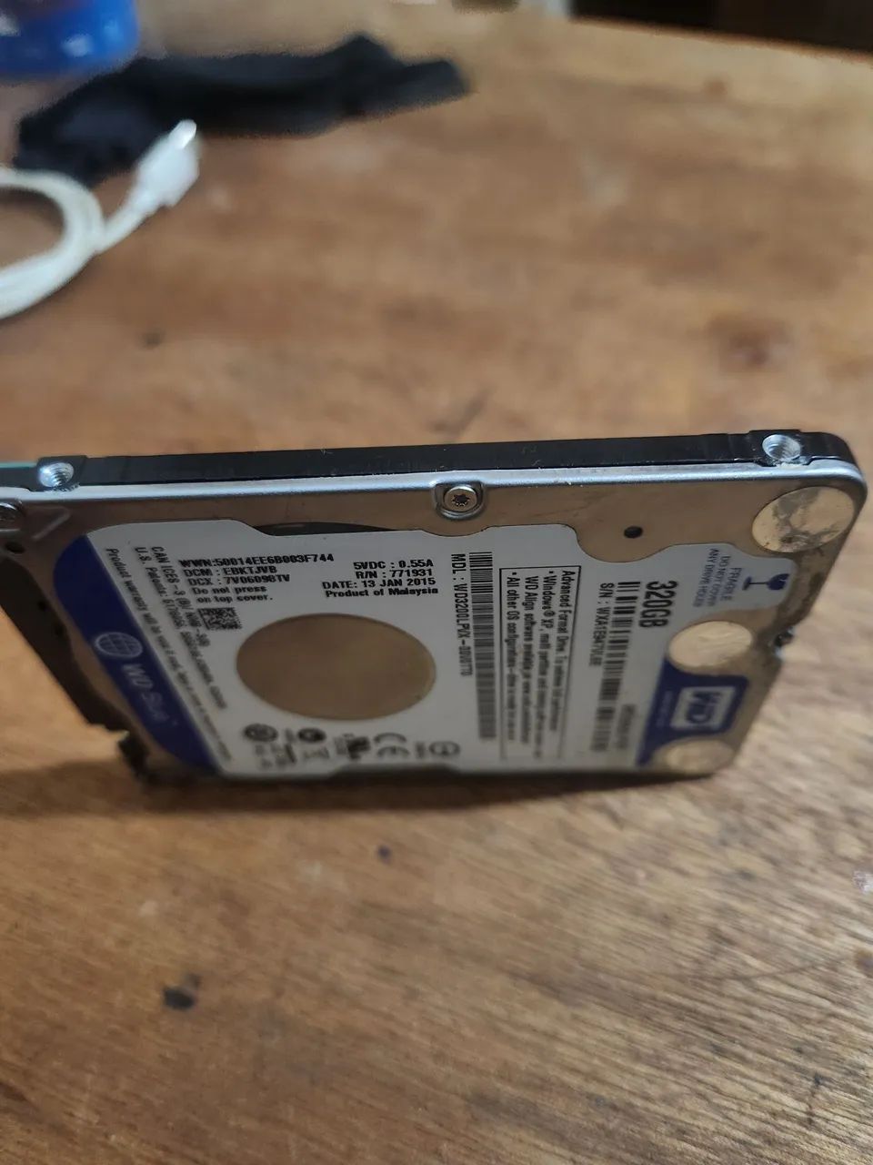 Hd western digital 320GB