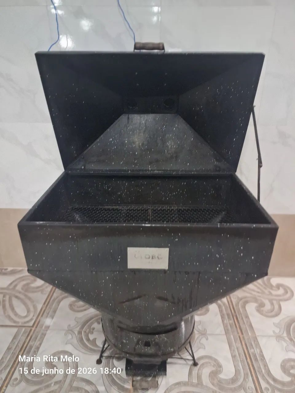 Churrasqueira Gaúcha a bafo esmaltada - Foto 4