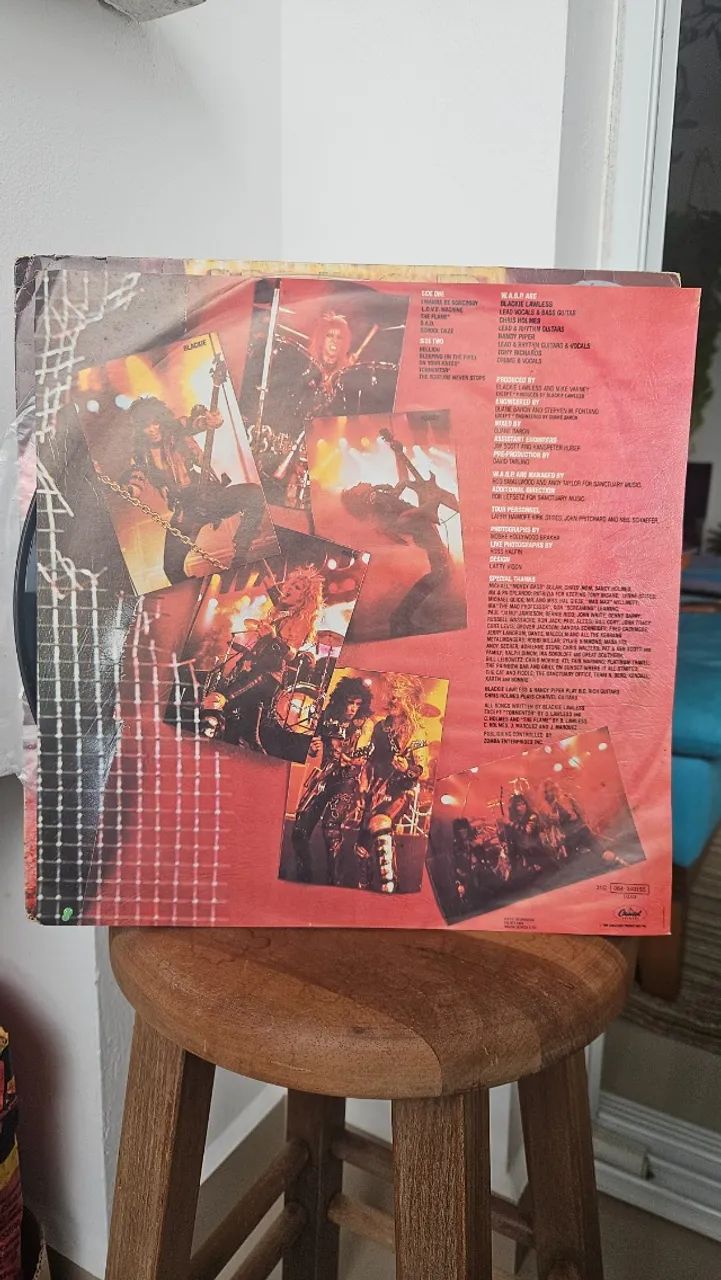 Vinil Lp Wasp Wasp + Encarte Ótimo Estado - Foto 4