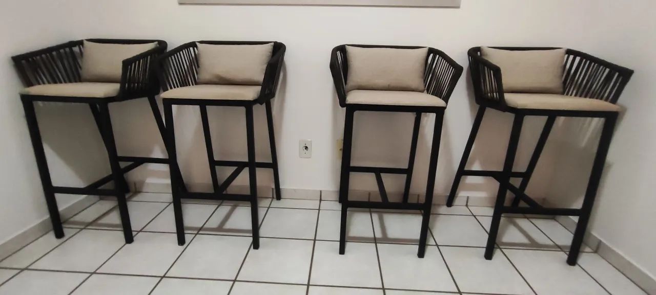 Jogo de banquetas premium 
