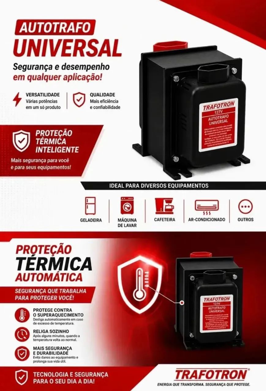 Transformador 5000va Novo Com Garantia - Foto 4