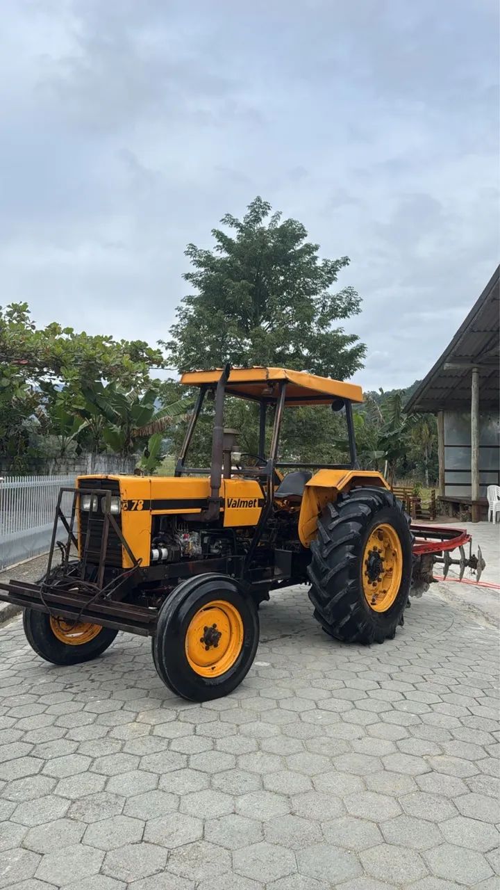 Vendo trator valmet 78 4x2 - Foto 5