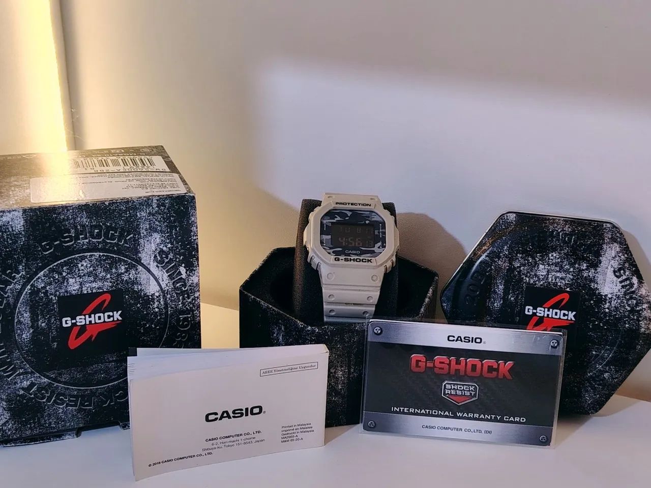 Relógio G-shock Dw-5600ca-8dr Original