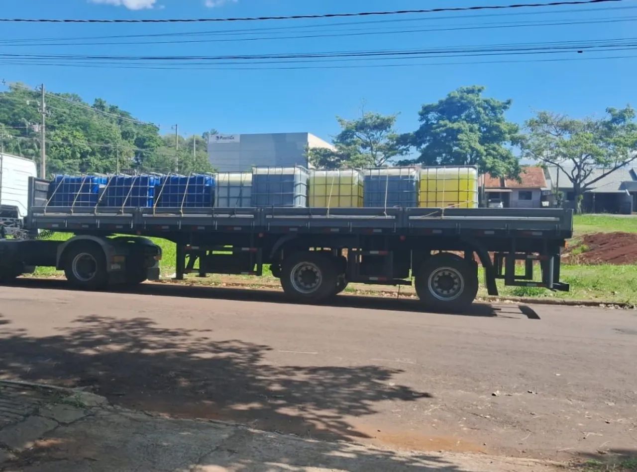 Carretinha 2 eixos bolsa de ar  - Foto 3