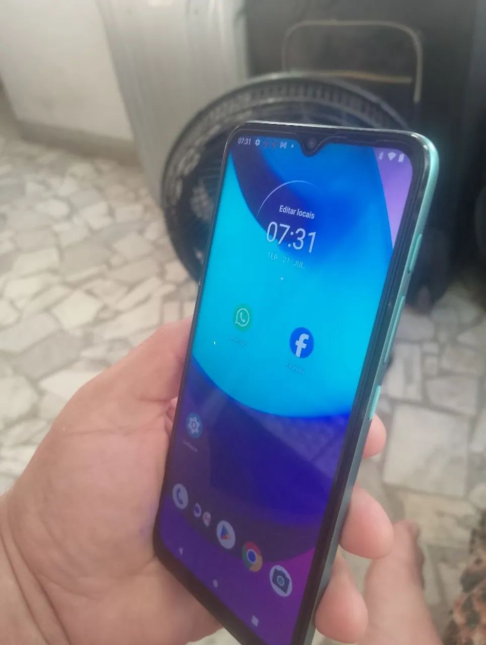 Celular moto E20 com impressão digital 2 Chips desbloqueados  - Foto 4