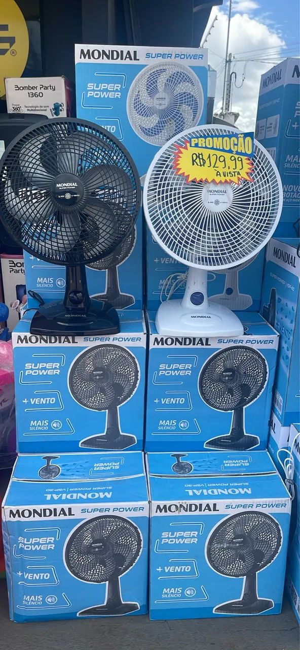 VENTILADOR MONDIAL 30 CM NOTA FISCAL E GARANTIA ? - Foto 2