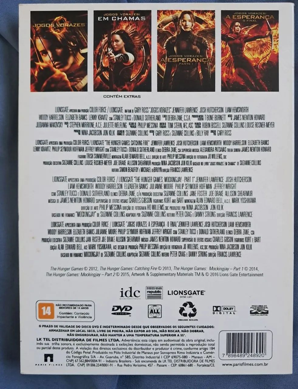 Box dvd Jogos Vorazes - Foto 3