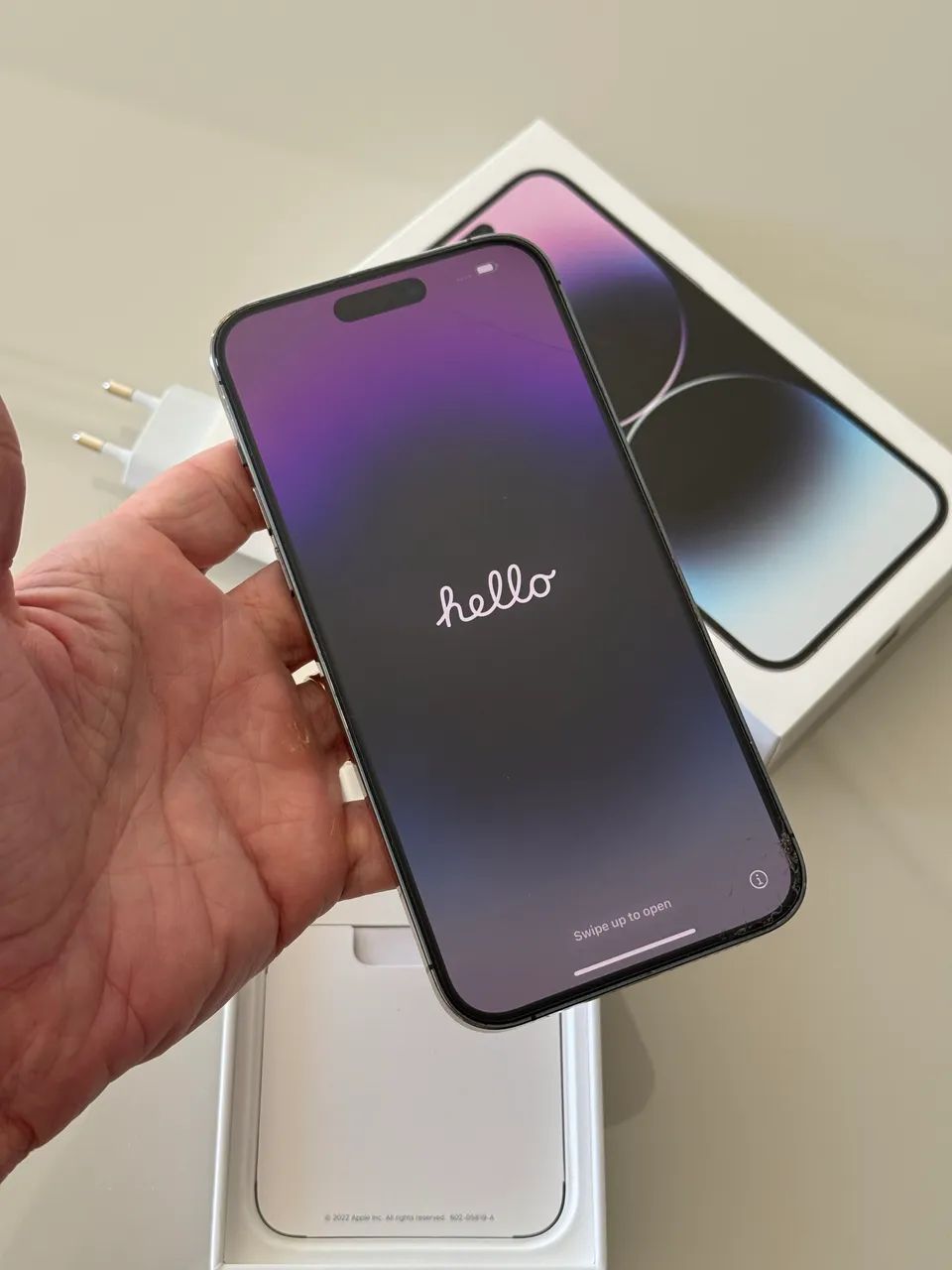 Iphone 14 Pro Max Roxo Conservado! - Foto 3
