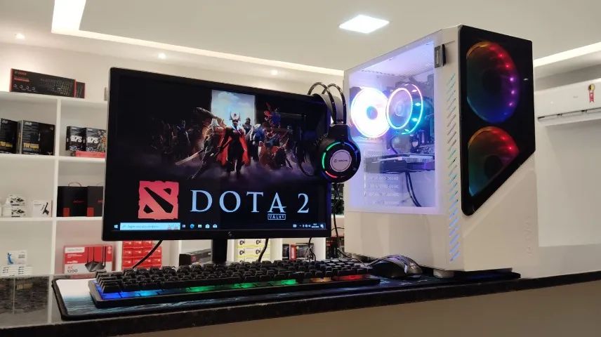 PC Gamer Core I5 4590 8GB RX 550 10x sem Juros