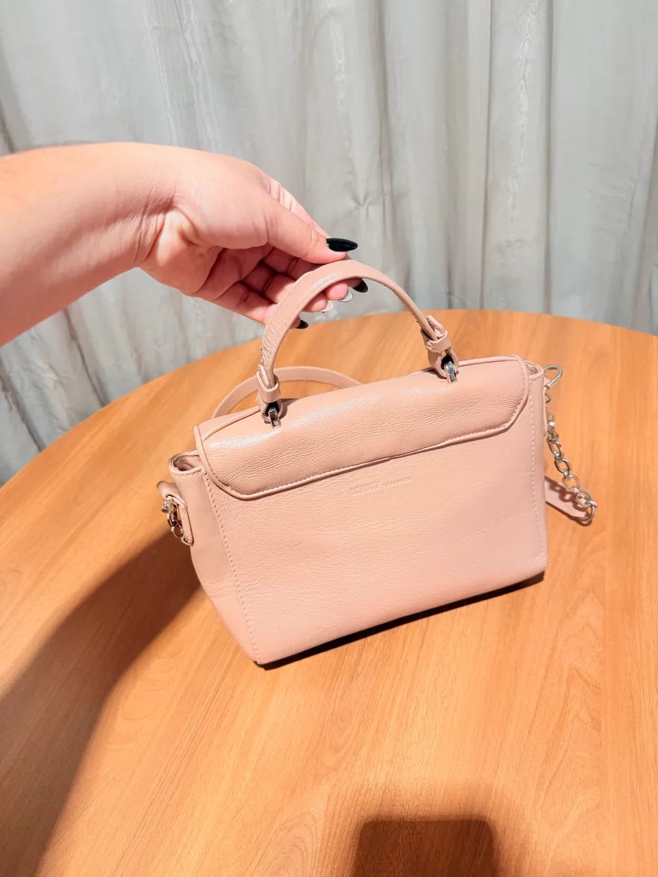 Bolsa Schutz Original Bege - Foto 4