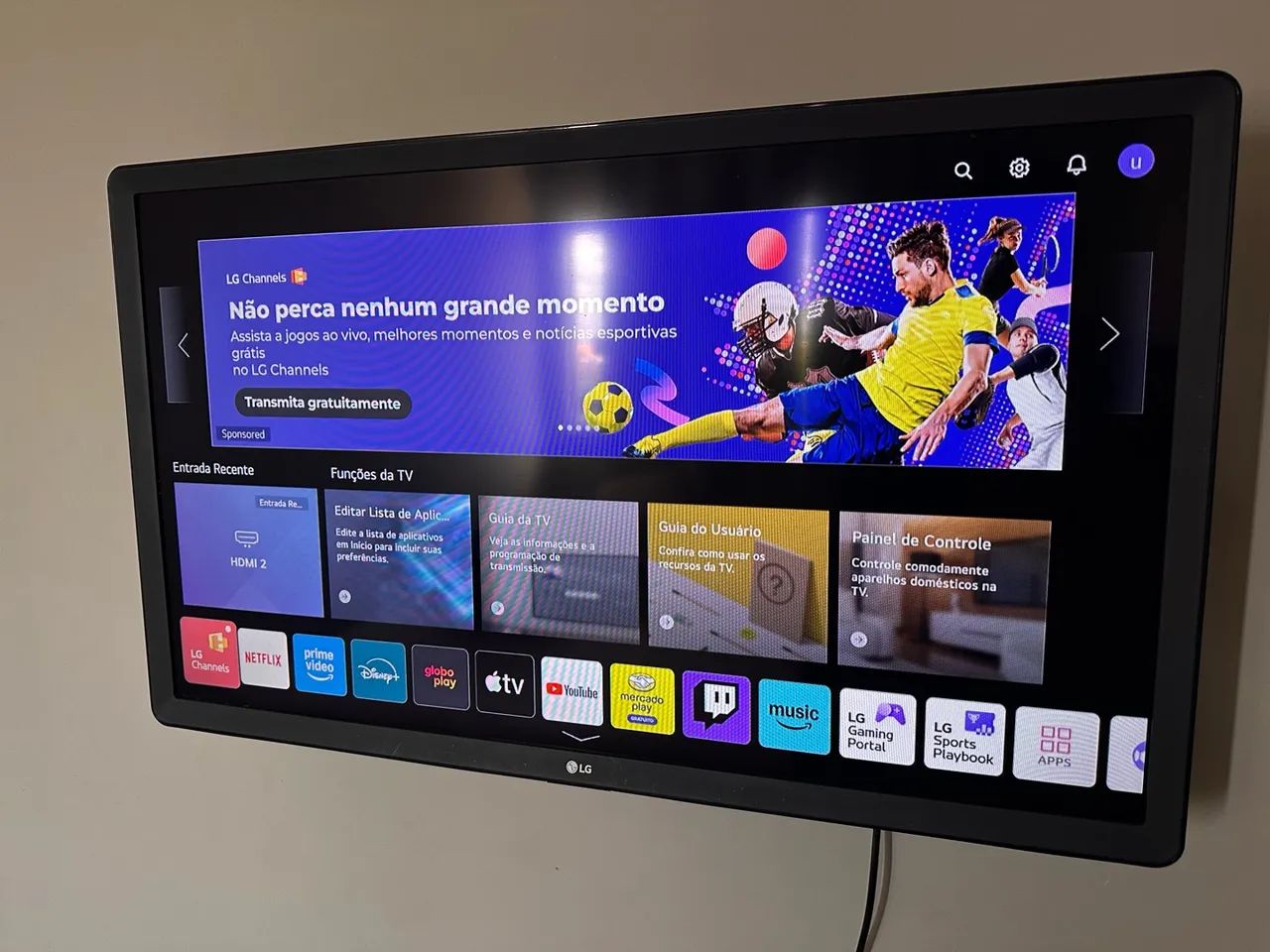 Smart TV LG 32 polegadas - HD