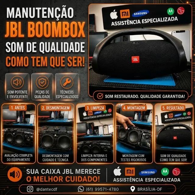 Manutenção em JBL