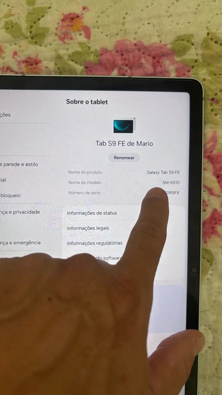 Tablet Samsung Galaxy Tab S9 FE - Foto 3
