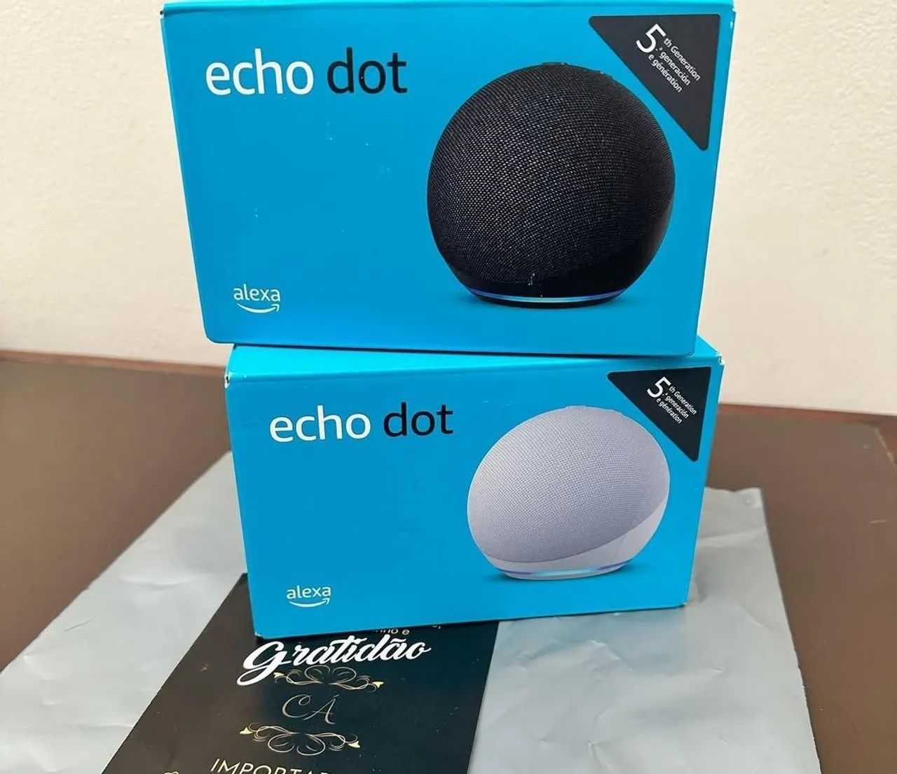 Echo Dot 5 Amazon Alexa Disponível 