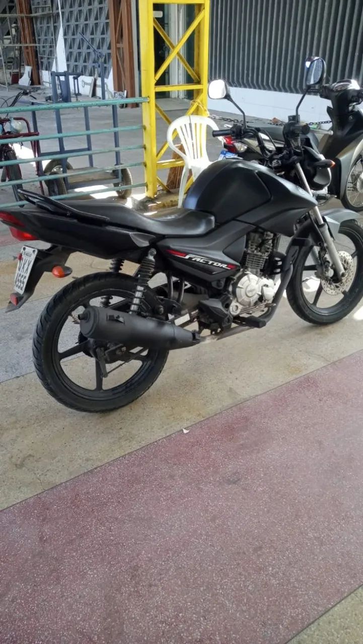 Factor ybr 125 preta 