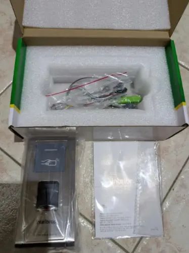 Controlador De Acesso Intelbras Bio Inox Plus Ss 311 MF - Foto 2