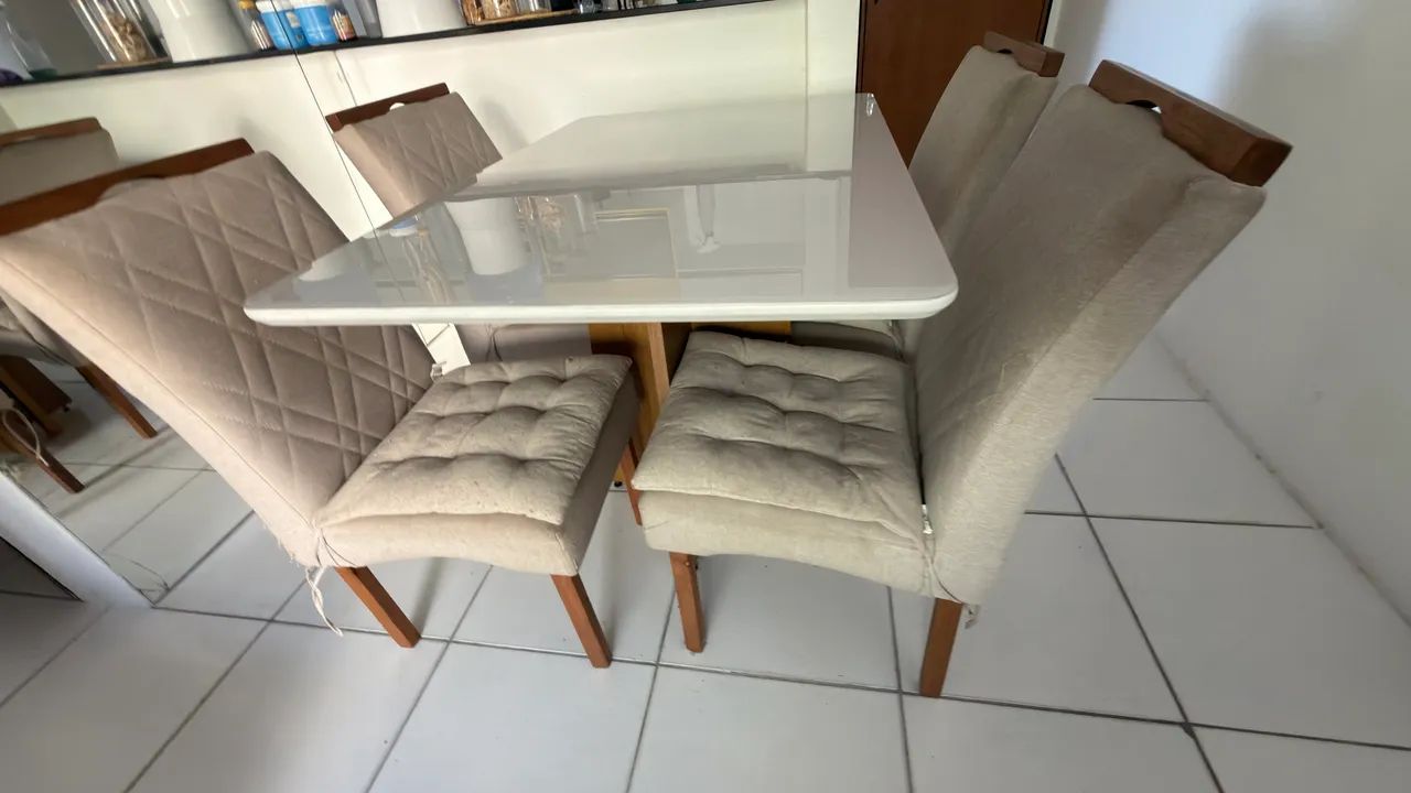 Mesa de jantar 4 lugares  - Foto 4