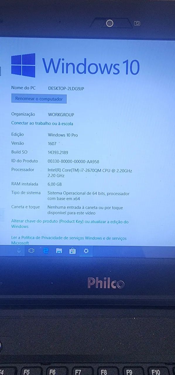 NOTEBOOK DATEN PHILCO i7 - Foto 4