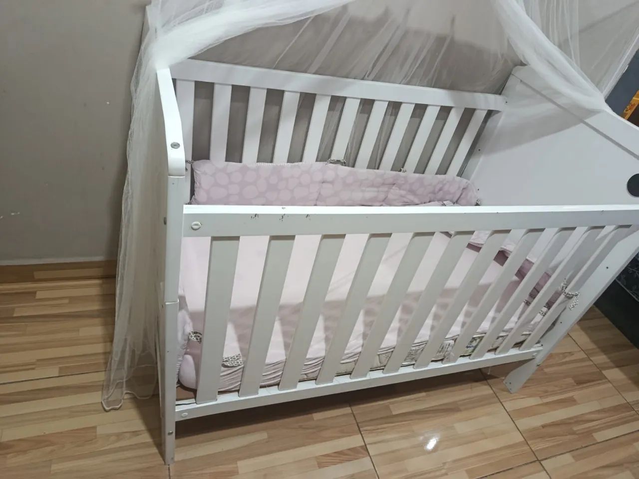 Berço americano que vira cama - Foto 4
