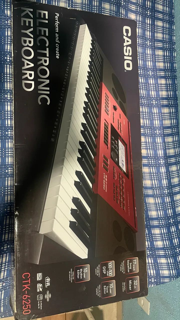 Teclado Casio CTK-6250  - Foto 2