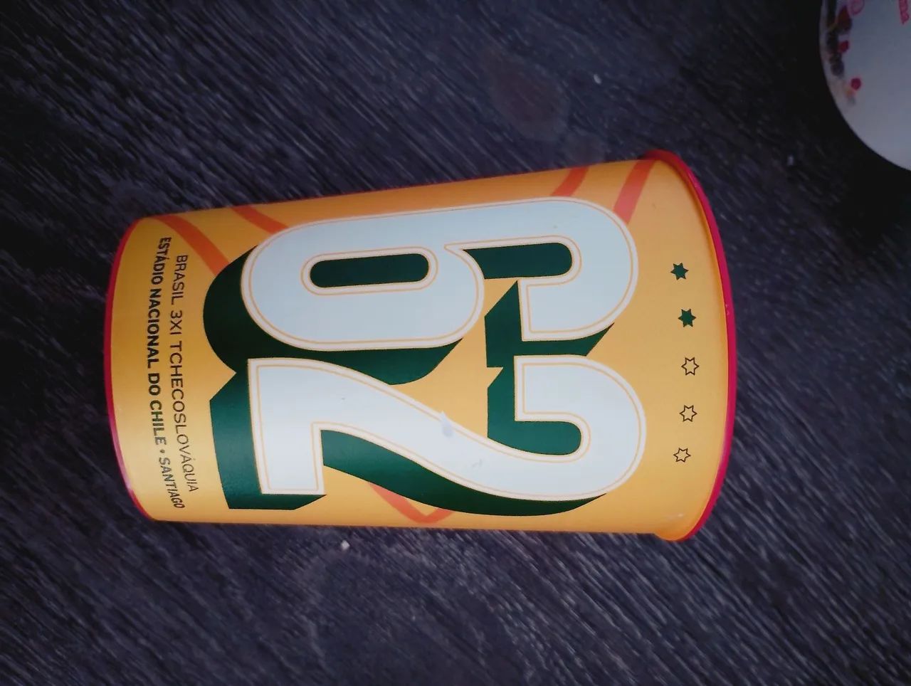 Copo comemorativo Brahma copa do mundo 