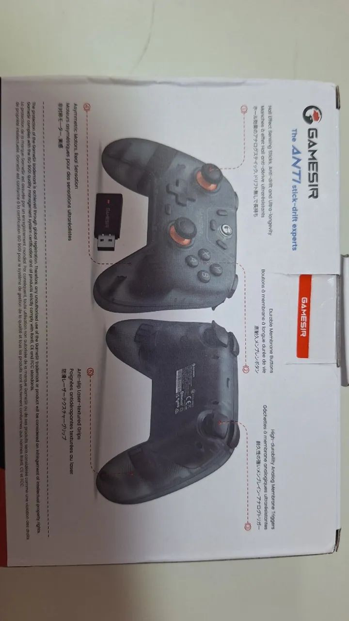 Controle Lacrado. GameSir Nova Lite. Switch Steam iOS Android PC Desktop - Foto 4
