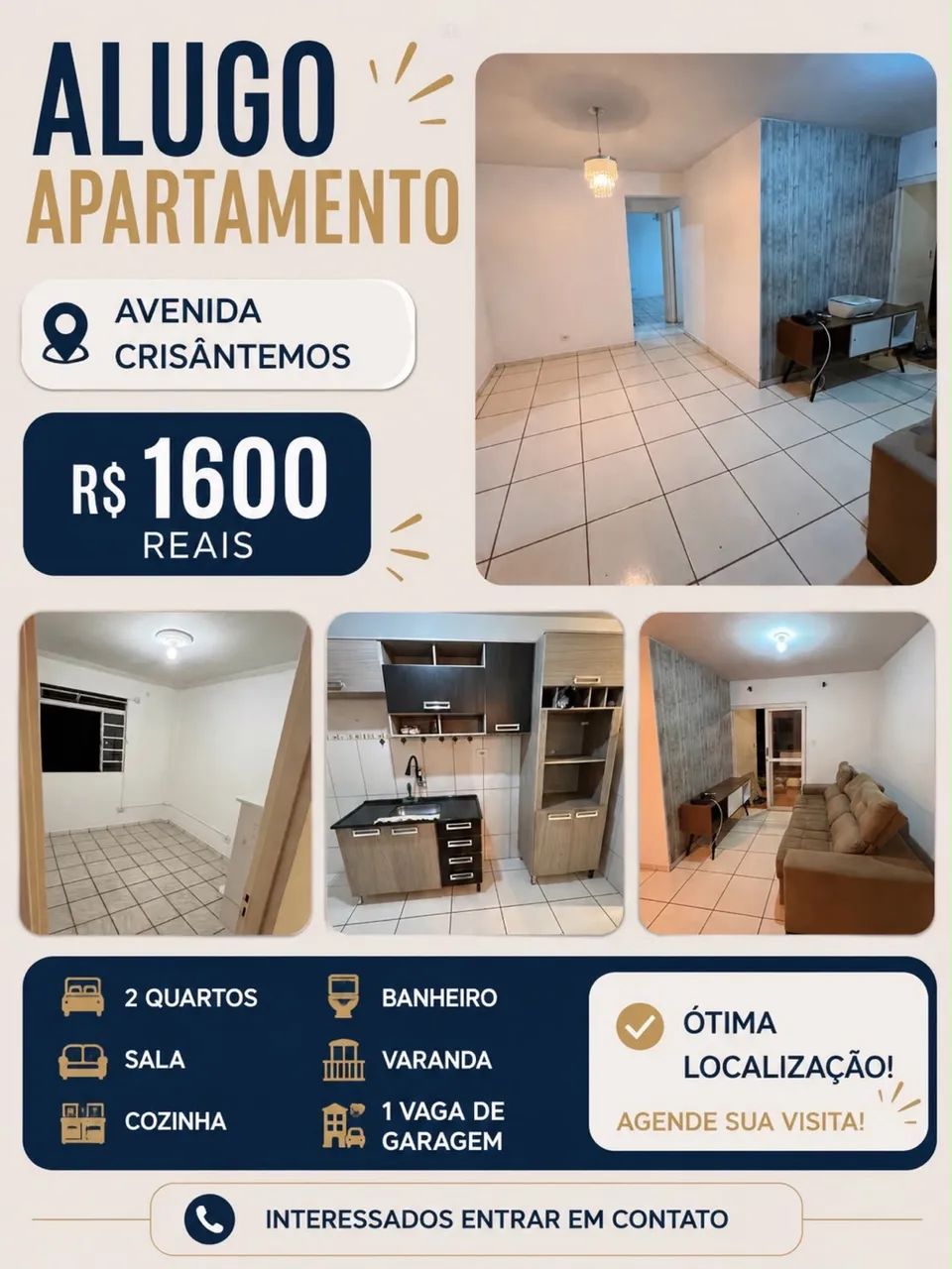 Alugo apartamento 
