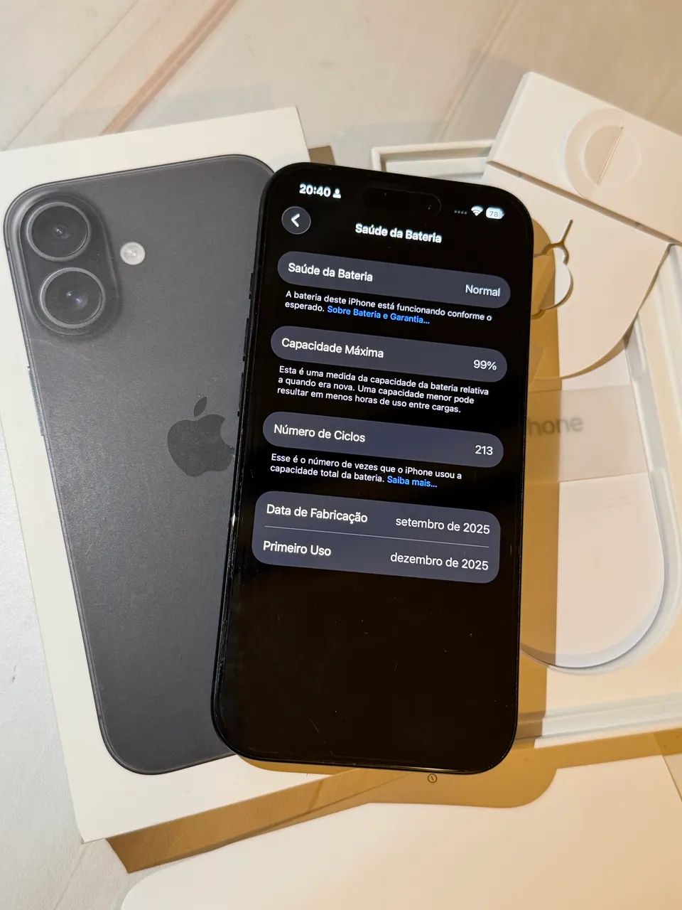 iPhone 16 256GB Black | 99% Bateria | Impecável - Foto 4
