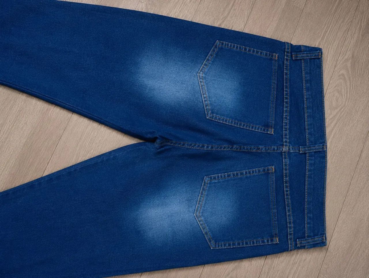 Calça Jeans Masculina Azul Nova Slim - Foto 2